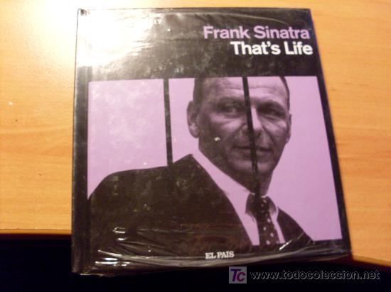CDs de m&uacute;sica: FRANK SINATRA ( CD - LIBRO ) THATS LIFE PRECINTADO 10 TEMAS - Foto 1