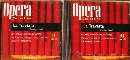 CDs de m&uacute;sica: GIUSEPPE VERDI / LA TRAVIATA - Foto 1