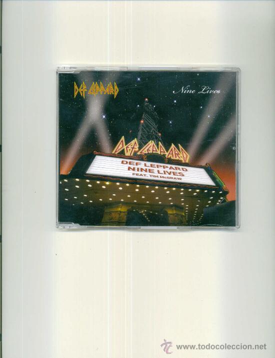 CDs de m&uacute;sica: DEF LEPPARD feat. TIM McGRAW. Nine lives (cd-single 2008) - Foto 1