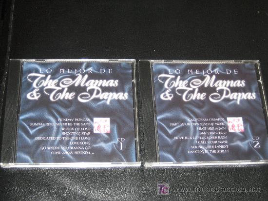 CDs de m&uacute;sica: MAMAS AND THE PAPAS DOS CDS - Foto 1