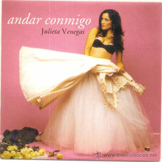 CDs de m&uacute;sica: JULIETA VENEGAS. Andar conmigo. El presente (2 cd-single) - Foto 3