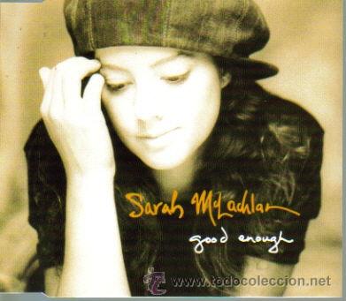 CDs de m&uacute;sica: SARAH McLACHLAN-GOOD ENOUGH CDSINGLE 1994 (U.E.) - Foto 1