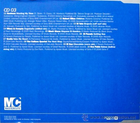 CDs de m&uacute;sica: IBIZA CHILL * 3 CD * Mastercuts * PRECINTADO !!! - Foto 8