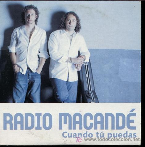 CDs de m&uacute;sica: Radio Macande - Cuando tu puedas - CD Single 2005 - Promo - Foto 1