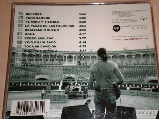 CDs de m&uacute;sica: jarabe de palo - depende (cd/1998) - Foto 2