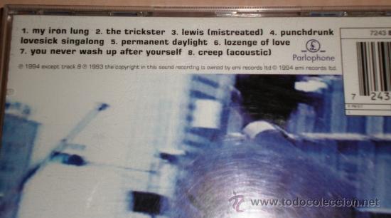 CDs de m&uacute;sica: radiohead - my iron lung (cd/1994) - Foto 2