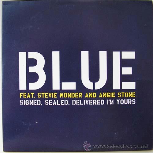 CDs de m&uacute;sica: BLUE - FEATURING STEVIE WONDER - CDSINGLE - Foto 1