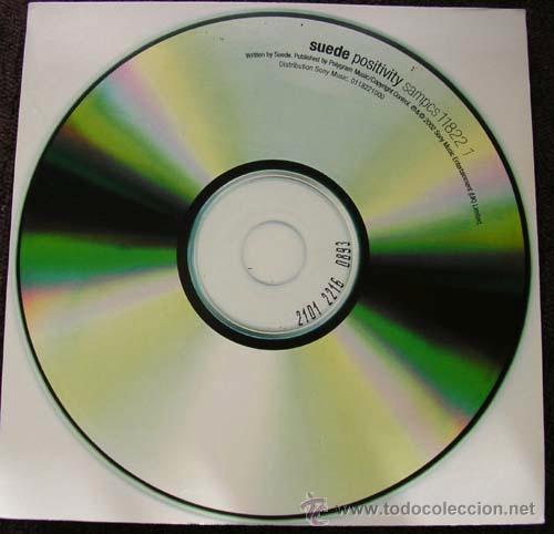 CDs de m&uacute;sica: SUEDE - POSITIVITY - CDSINGLE - Foto 1
