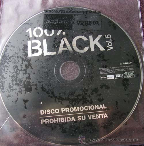 CDs de m&uacute;sica: 100% BLACK - CDSINGLE - Foto 1