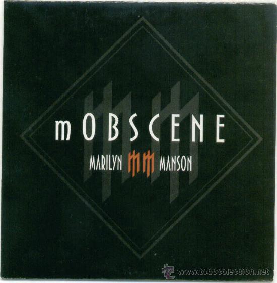 CDs de m&uacute;sica: MARILYN MANSON. m Obscene (2 temas)             (cd-single 2003) - Foto 1