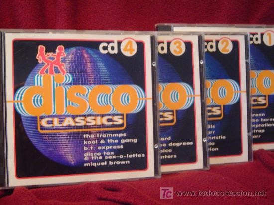 CDs de m&uacute;sica: DISCO CLASSICS - 4 CDS - Foto 1
