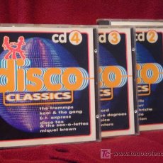 CDs de Música: DISCO CLASSICS - 4 CDS. Lote 26627028