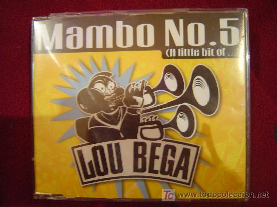 CDs de m&uacute;sica: LOU BEGA - MAMBO N&ordm; 5 1999 CD SINGLE - Foto 1