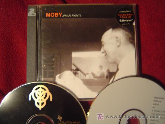 CDs de m&uacute;sica: MOBY - ANIMAL RIGHTS 1996 EDICION 2 CDS - Foto 1