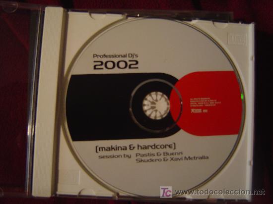 CDs de m&uacute;sica: PROFESSIONAL DJS 2002 - MAKINA & HARDCORE - Foto 1