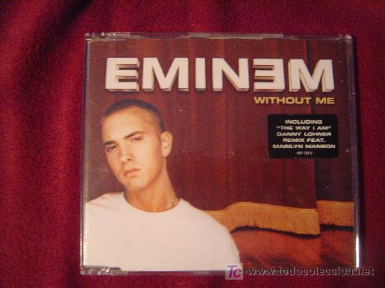 CDs de m&uacute;sica: EMINEM - WITHOUT ME 2002 INCLUYE - Foto 1