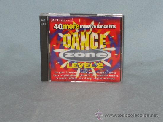 CDs de m&uacute;sica: 2 CDS DANCE ZONE LEVEL 2 - 40 DANCE HITS - Foto 1