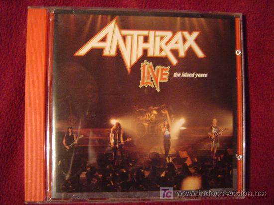 CDs de m&uacute;sica: ANTHRAX - LIVE THE ISLAND YEARS 1994 - Foto 1