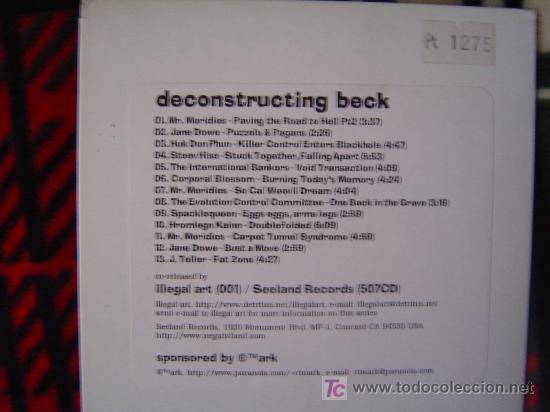 CDs de m&uacute;sica: DESCONSTRUCTING BECK - Foto 1