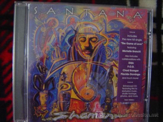 CDs de m&uacute;sica: SANTANA - SHAMAN 2002 (DUETOS) - Foto 1