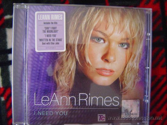 CDs de m&uacute;sica: LEANN RIMES - I NEED YOU 2001 - Foto 1