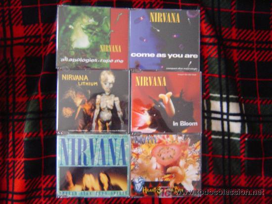 CDs de m&uacute;sica: NIRVANA - BOX SINGLES 6 CD SINGLES - Foto 7