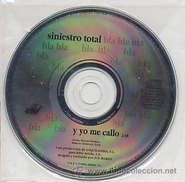 CDs de m&uacute;sica: siniestro total (cd single en carpeta de carton) - Foto 1