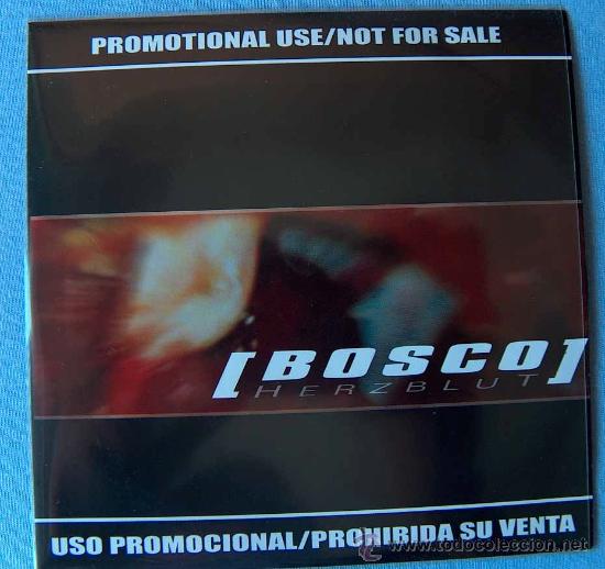 CDs de m&uacute;sica: BOSCO - HERZBLUT - CD CON 10 TEMAS - PROMO - Foto 1