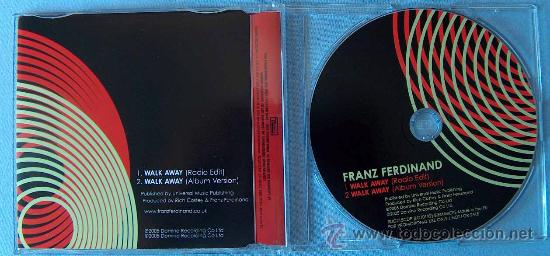 CDs de m&uacute;sica: FRANZ FERDINAND - CD SINGLE - WALK AWAY - 2 VERSIONES - Foto 2
