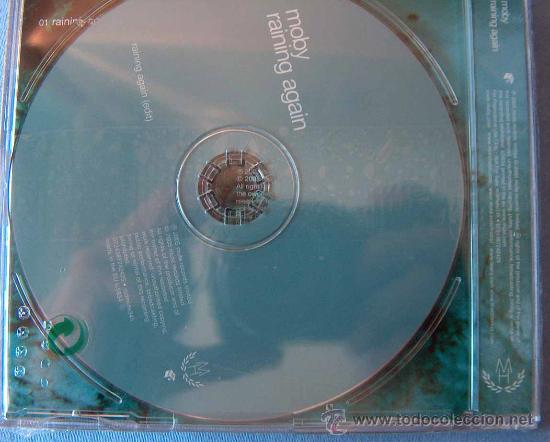 CDs de m&uacute;sica: MOBY - CD SINGLE - RAINING AGAIN - PROMO - Foto 2
