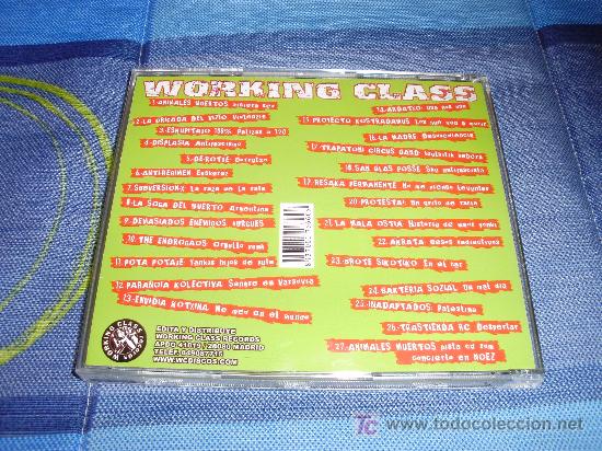 CDs de m&uacute;sica: WORKING CLASS -RECOPILATORIO - Foto 2