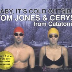 CDs de Música: TOM JONES & CERYS (DE CATATONIA) * CD MAXI * BABY, IT'S COLD OUTSIDE * NUEVO !!!