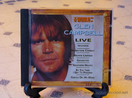 CDs de m&uacute;sica: 1 CD GLEN CAMPBELL LIVE - Foto 1