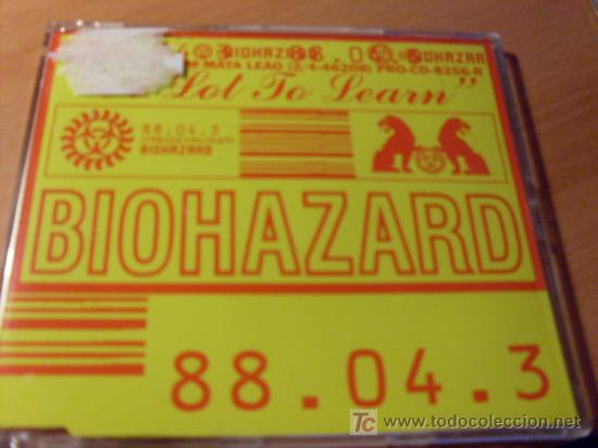 CDs de m&uacute;sica: BIOHAZARD ( A LOT TO LEARN ) CD SINGLE (CDIB3) - Foto 1