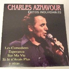 CDs de Música: CHARLES AZNAVOUR - EXITOS INOLVIDABLES - CD 1994 - 16 CANCIONES - LES COMEDIENS ESPERANZA SUR MA VIE