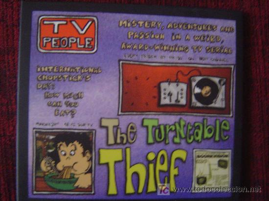 CDs de m&uacute;sica: TV PEOPLE - THE TURNTABLE THIEF (DIGIPACK) - Foto 1
