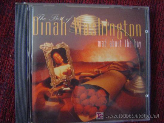 CDs de m&uacute;sica: DINAH WASHINGTON - MAD ABOUT THE BOY - Foto 1