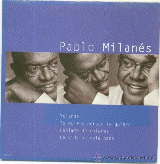 CDs de m&uacute;sica: PABLO MILANES. Yolanda + 3 temas (cd-single 2003) - Foto 1