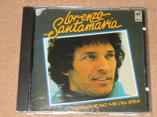 CDs de m&uacute;sica: LORENZO SANTAMARIA - EMI - Foto 1