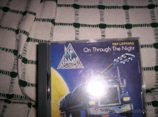 CDs de m&uacute;sica: DEFF LEPPARD - ON THROUGH THE NIGHT - Foto 1