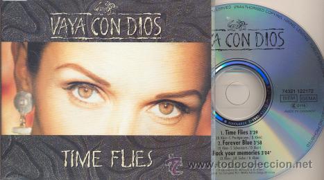 CDs de m&uacute;sica: VAYA CON DIOS - TIME FLIES - CD SINGLE RARO CON 3 TEMAS - Foto 1