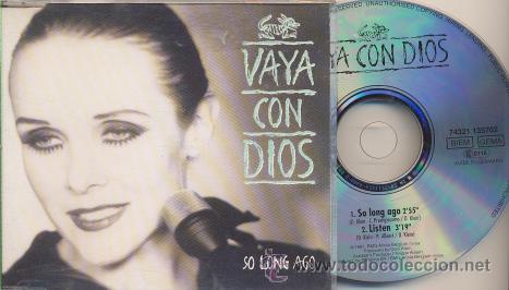 CDs de m&uacute;sica: VAYA CON DIOS - SO LONG AGO - CD SINGLE RARO CON 2 TEMAS - Foto 1