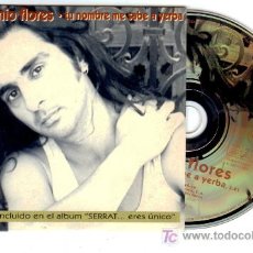 CDs de Música: ANTONIO FLORES - TU NOMBRE ME SABE A YERBA - CD SINGLE - PROMOCIONAL - NUEVO. Lote 25008398