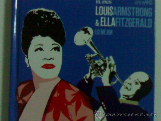 CDs de m&uacute;sica: LOUIS ARMSTRONG & ELLA FITZGERALD LIBRO Y CD - Foto 1