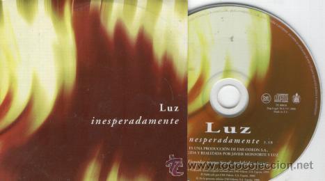 CDs de m&uacute;sica: LUZ CASAL - INESPERADAMENTE - CD SINGLE RARO - Foto 1