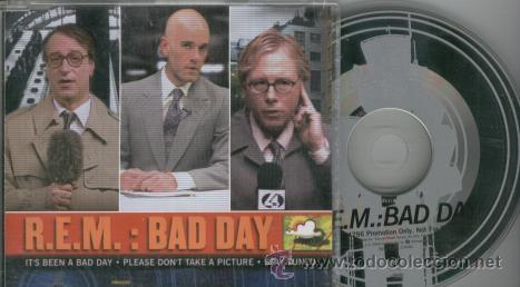 CDs de m&uacute;sica: REM R.E.M. - BAD DAY - CD SINGLE RARO DE PROMOCION - Foto 1