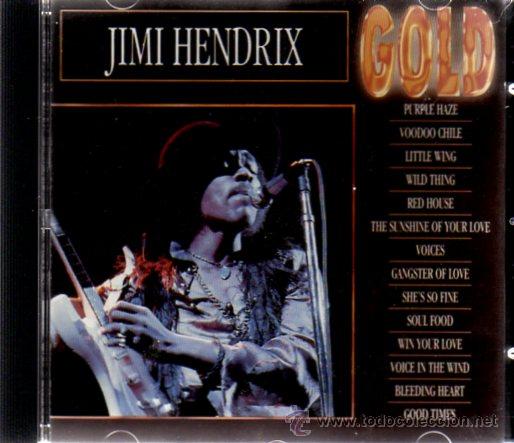 CDs de m&uacute;sica: JIMI HENDRIX, GOLD - Foto 1