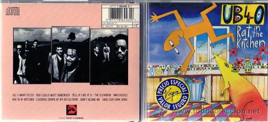 CDs de m&uacute;sica: UB-40. RAT IN THE KITCHEN - Foto 1