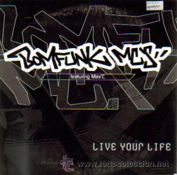 CDs de m&uacute;sica: BOMFUNK MCS-LIVE YOUR LIFE CDSINGLE 2002 (U.E.) - Foto 1