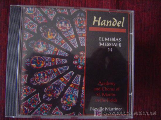 CDs de m&uacute;sica: HANDEL - EL MESIAS (MESSIAH) 1 - Foto 1